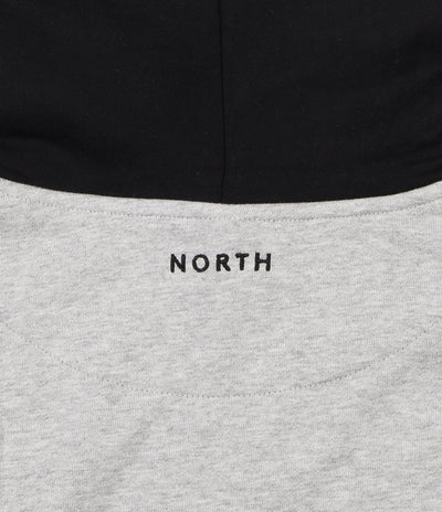 North N Logo 2 Tone Hoodie - Grey / Black