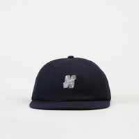 North N Logo 6 Panel Unstructured Cap - Navy / White thumbnail