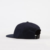 North N Logo 6 Panel Unstructured Cap - Navy / White thumbnail