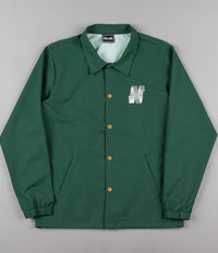 North N Logo Coach Jacket - Green