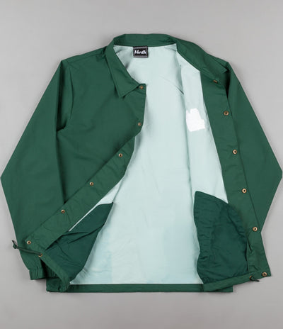 North N Logo Coach Jacket - Green