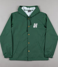 North N Logo Hooded Coach Jacket - Green