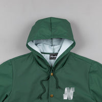 North N Logo Hooded Coach Jacket - Green thumbnail