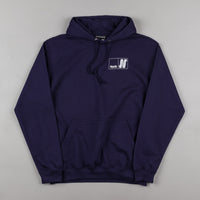 North N Logo Hooded Sweatshirt - Navy / White thumbnail