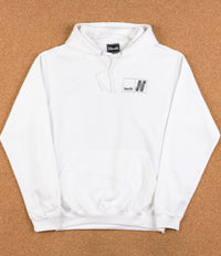 North N Logo Hooded Sweatshirt - White / Black