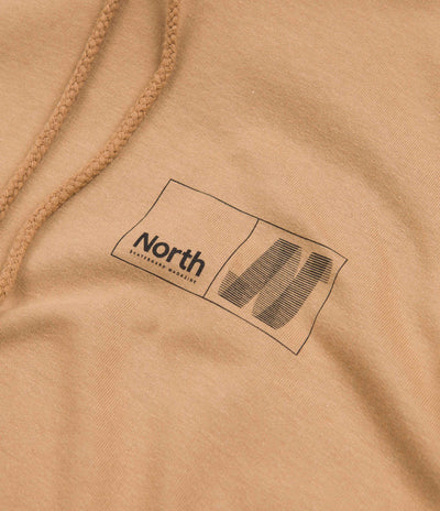 North N Logo Hoodie - Caramel / Black