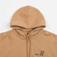 North N Logo Hoodie - Caramel / Black thumbnail