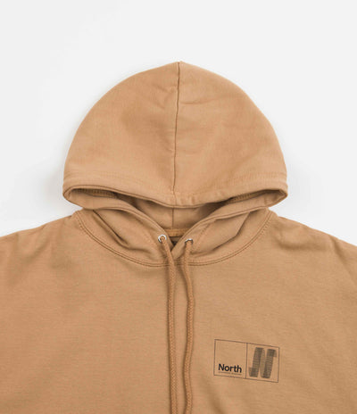 North N Logo Hoodie - Caramel / Black