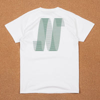North N Logo T-Shirt - White / Forest thumbnail