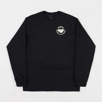 North Supplies Dotted Logo Long Sleeve T-Shirt - Black / Cream thumbnail