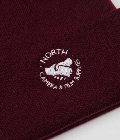 North Supplies Logo Beanie - Burgundy