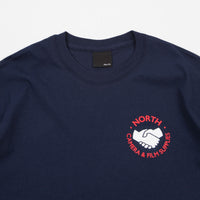 North Supplies Logo T-Shirt - Navy / Red / White thumbnail