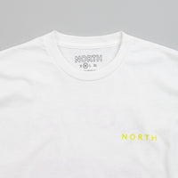 North Supplies T-Shirt - White / Yellow / Lavender thumbnail
