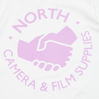 North Supplies T-Shirt - White / Yellow / Lavender thumbnail
