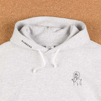 Numbers 12:45 Angel Hooded Sweatshirt - Oatmeal thumbnail