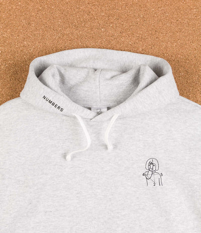 Numbers 12:45 Angel Hooded Sweatshirt - Oatmeal