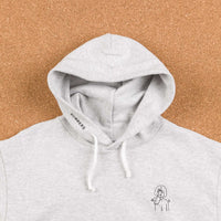 Numbers 12:45 Angel Hooded Sweatshirt - Oatmeal thumbnail