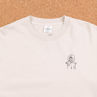 Numbers 12:45 Angel Long Sleeve T-Shirt - Cement thumbnail