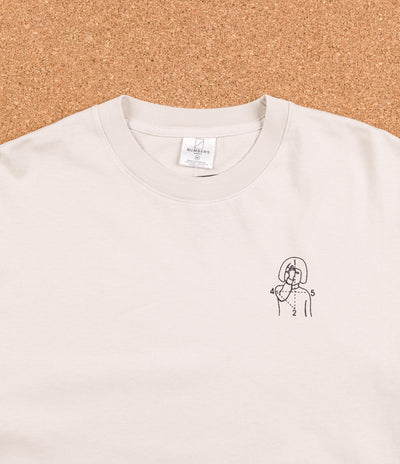 Numbers 12:45 Angel Long Sleeve T-Shirt - Cement