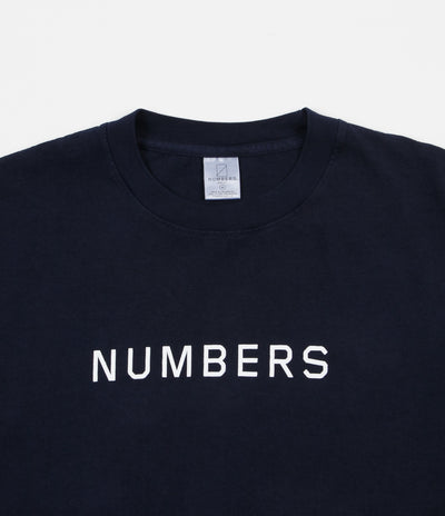Numbers 12:45 Wordmark T-Shirt - Navy