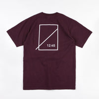 Numbers Mitered Logotype T-Shirt - Port thumbnail