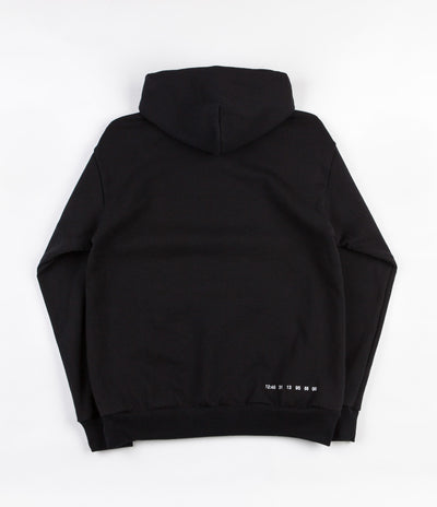 Numbers Wordmark Hooded Sweatshirt - Black