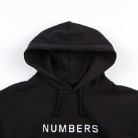 Numbers Wordmark Hooded Sweatshirt - Black thumbnail