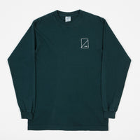 Numbers Wordmark Long Sleeve T-Shirt - Pine thumbnail