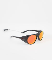 Oakley Clifden Sunglasses - Polished Black / Prizm Ruby
