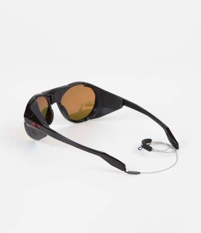 Oakley Clifden Sunglasses - Polished Black / Prizm Ruby
