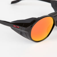 Oakley Clifden Sunglasses - Polished Black / Prizm Ruby thumbnail