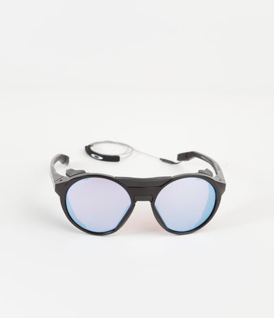 Oakley Clifden Sunglasses - Polished Black / Prizm Snow Sapphire