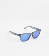 Oakley Frogskins Sunglasses - Crystal Black / Prizm Sapphire
