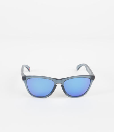 Oakley Frogskins Sunglasses - Crystal Black / Prizm Sapphire