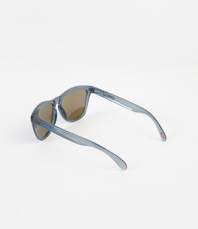 Oakley Frogskins Sunglasses - Crystal Black / Prizm Sapphire
