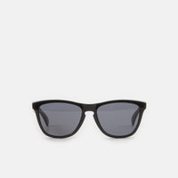 Oakley Frogskins Sunglasses - Polished Black / Grey thumbnail
