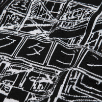 Octagon 4AM Knitted Sweatshirt - Black / White thumbnail