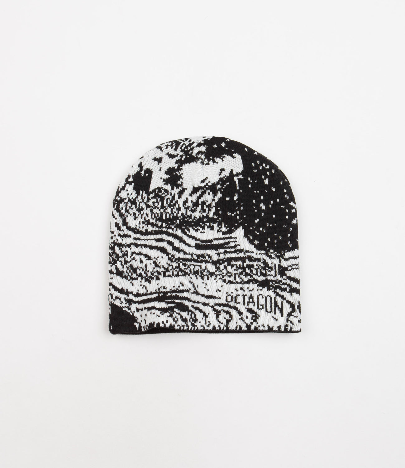 帽子 octagon astre beanie Octagon Astre Beanie - Black / White | Flatspot