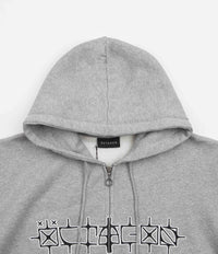 Octagon Surudoi Zip Hoodie - Heather Grey | Flatspot