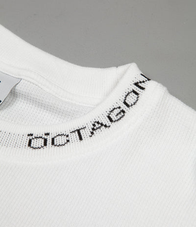 ÌÐctagon Thermal Long Sleeve T-Shirt - White