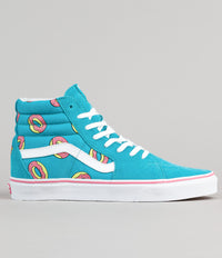 Odd Future x Vans Sk8-Hi OF Donut Shoes - Scuba Blue
