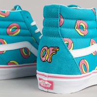 Odd Future x Vans Sk8-Hi OF Donut Shoes - Scuba Blue thumbnail