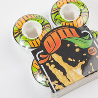 OJ From Concentrate 101a EZ Edge Wheels  - White - 53mm thumbnail