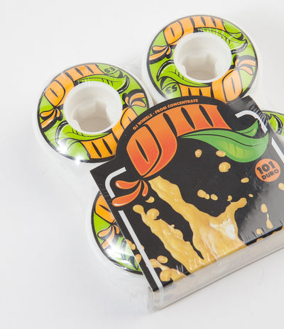 OJ From Concentrate 101a EZ Edge Wheels  - White - 53mm