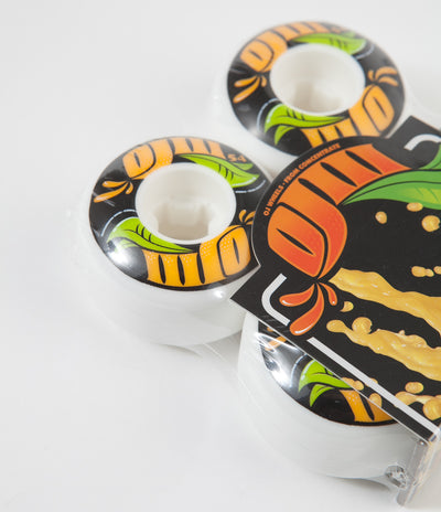 OJ From Concentrate 101a EZ Edge Wheels  - White - 54mm