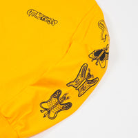 Otherness Butterfly Long Sleeve T-Shirt - Yellow thumbnail