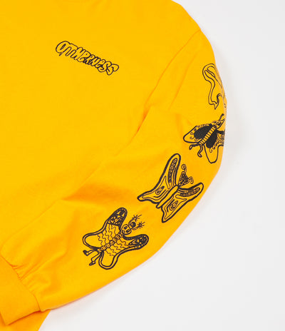 Otherness Butterfly Long Sleeve T-Shirt - Yellow