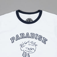 Paradise NYC Attitude Ringer T-Shirt - Blue thumbnail