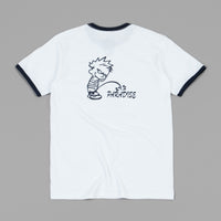 Paradise NYC Attitude Ringer T-Shirt - Blue thumbnail