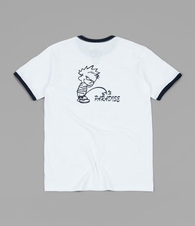 Paradise NYC Attitude Ringer T-Shirt - Blue